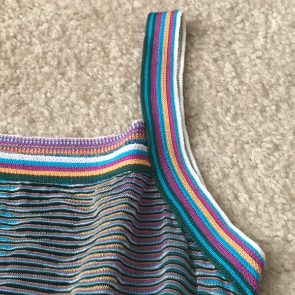 MISSONI Tank Top. Size 42. Made in Italy.